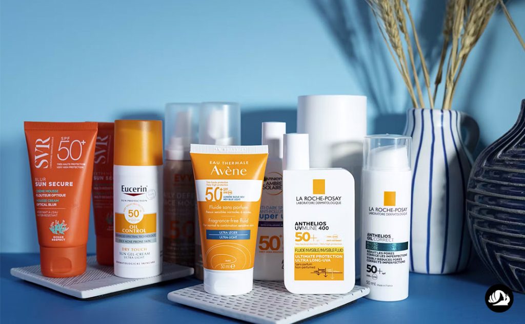 پرفروش ترین ضد آفتاب‌های فرانسوی اصل در فروشگاه اینترنتی حلزون